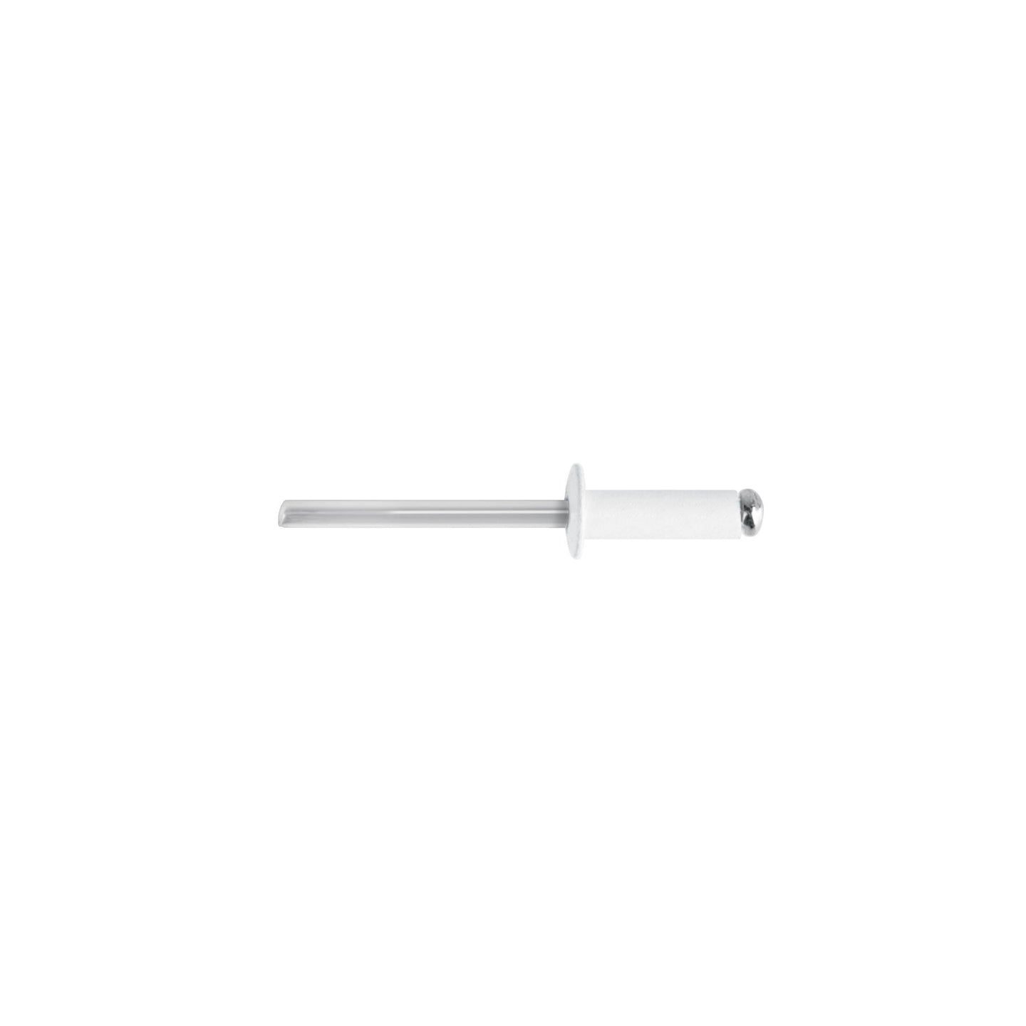 R-68BB Bolsa c/50 remaches 3/16"x1/2" blancos de aluminio, ala 3/8"
