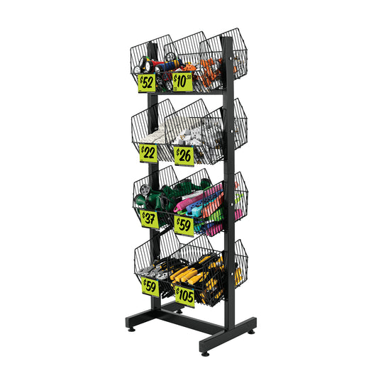 R-BOT Rack botadero, metálico, 4 niveles, Truper