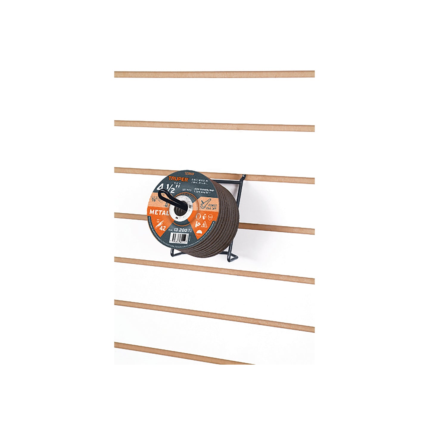 R-DISA-4-1/2 Rack para discos abrasivos 4-1/2", Truper