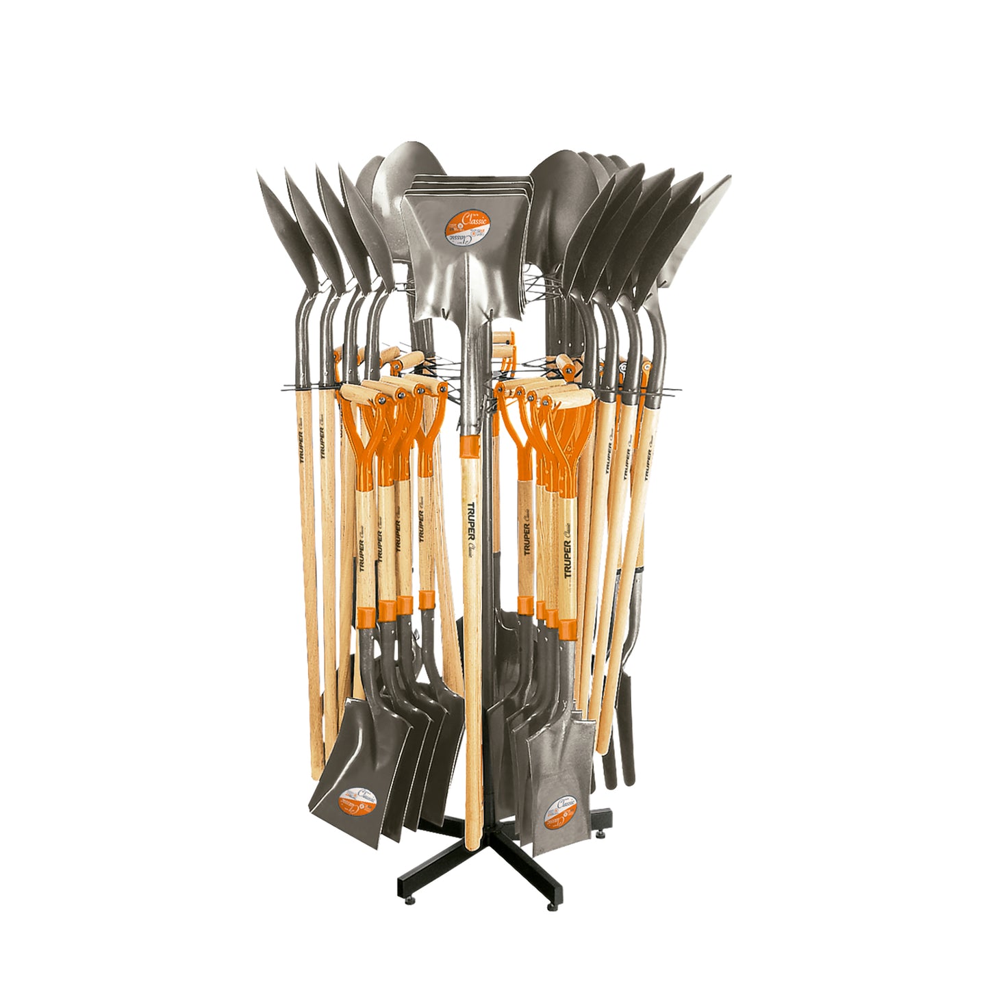 R-GIR Rack giratorio para palas y bieldos, Truper