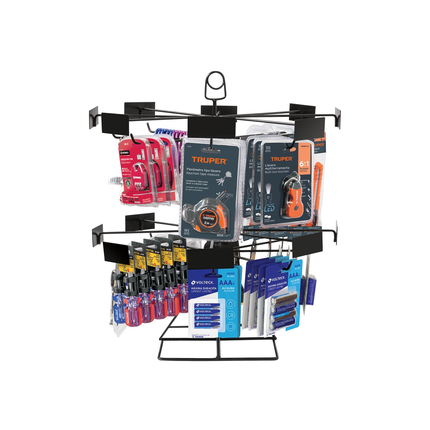 R-IMP-G Rack de impulso giratorio, Truper