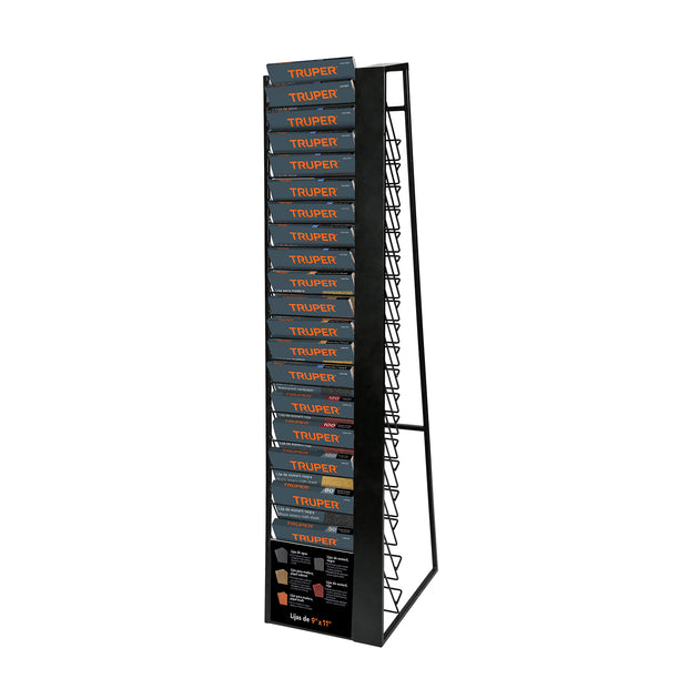 R-LIJ2 Rack para 19 hojas de lija, Truper