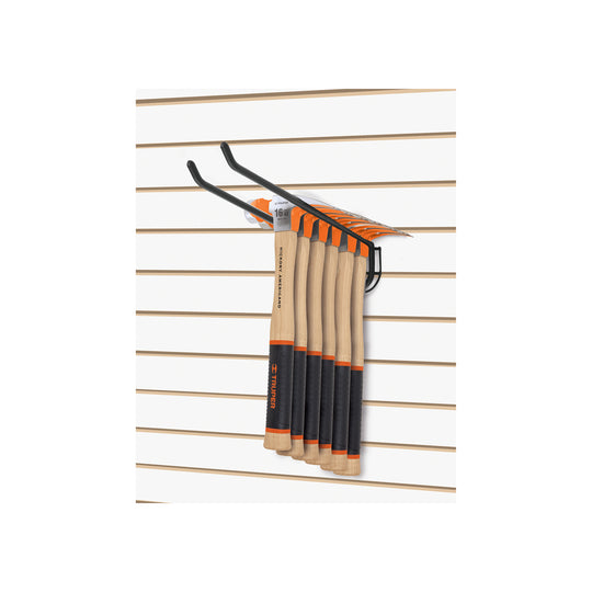 R-MO6 Rack para 6 martillos pulidos, uña curva, Truper