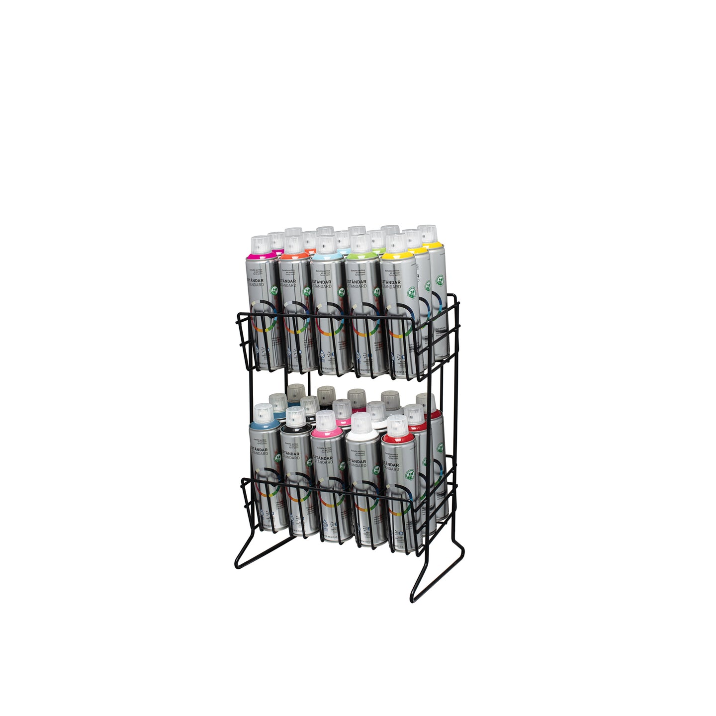 R-PINT-A Rack para 30 pinturas en aerosol, Truper