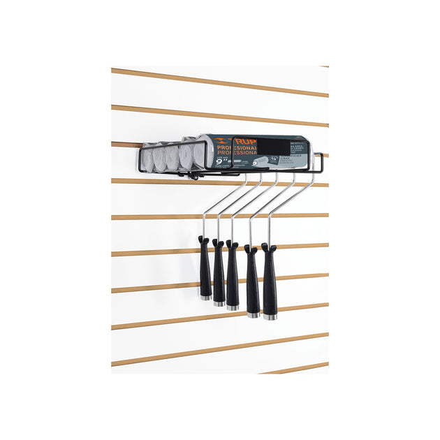 R-ROPI Rack para 4 rodillos para pintar de 9", Truper