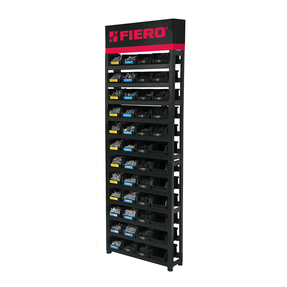 R-TOR-1 Rack modular para tornillos c/48 gavetas s/producto, FIERO