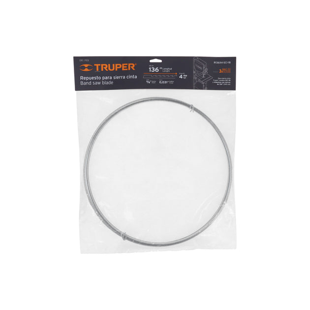 R136x4-SCI-18 Repuesto sierra 136" x 4 dpp, para sierra cinta SCI-18