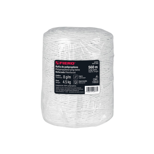 Fleje Polipropileno Fiero RAF-845 Blanco 562m | Embalaje Industrial
