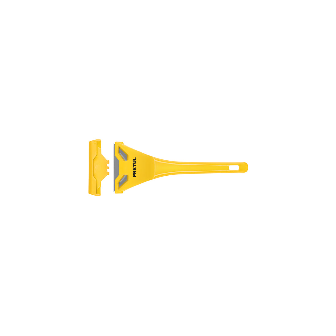 RASP-P Raspador plástico con cuchilla de 2-3/8", PRETUL