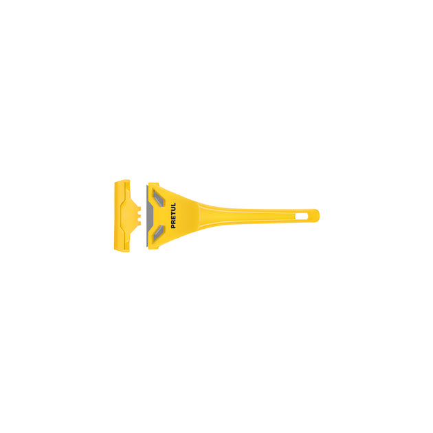 RASP-P Raspador plástico con cuchilla de 2-3/8", PRETUL