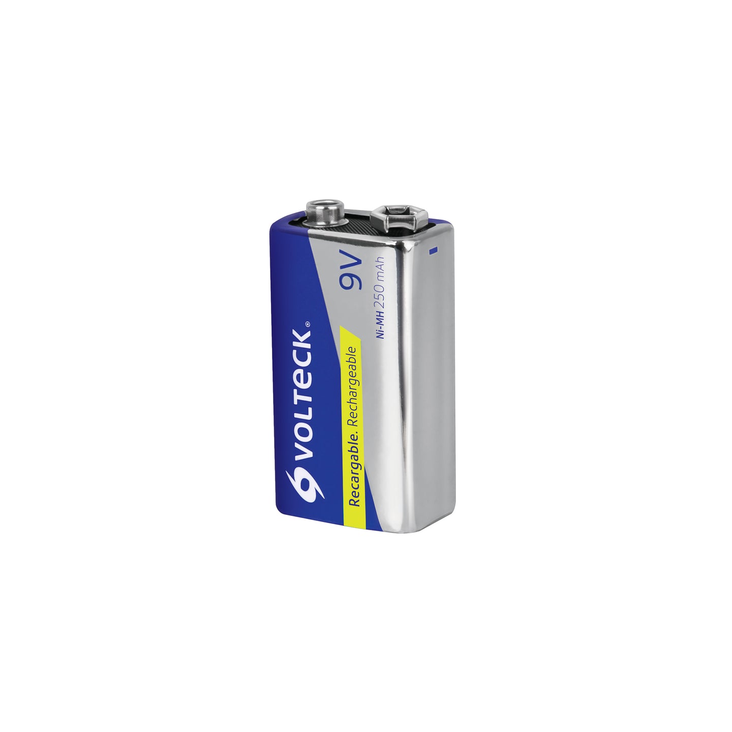 RE-9V2 Blíster con 1 Pila recargable 9V uso general, 250 mAh