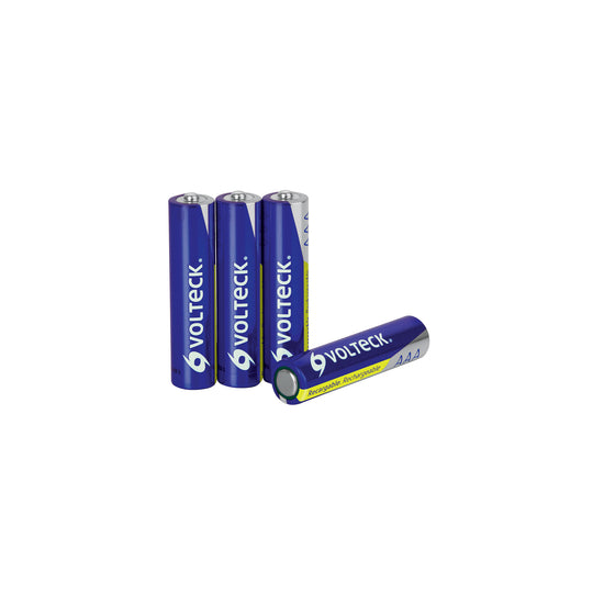 RE-AAA2 Blíster con 4 pilas recargables AAA uso general, 600 mAh