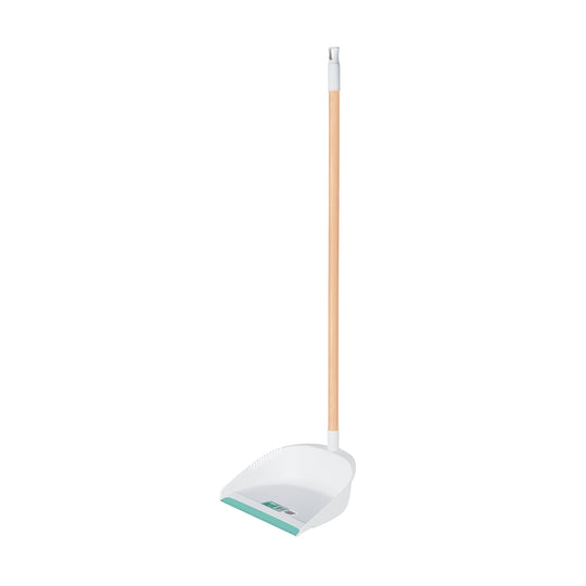 RECO-11B Recogedor plástico con bastón de madera, KLINTEK