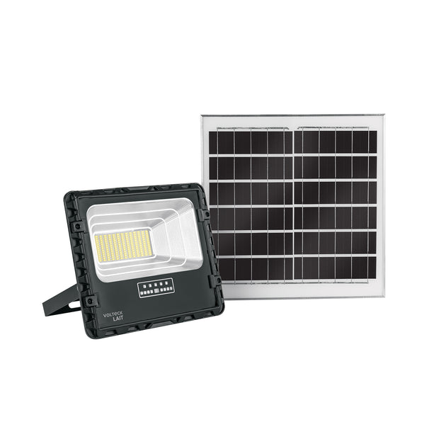 REF-504SL Reflector LED con panel solar 100W 6500K, VOLTECK