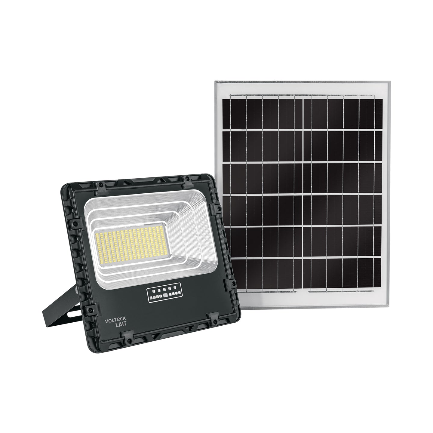 REF-506SL Reflector LED con panel solar 200W 6500K, VOLTECK