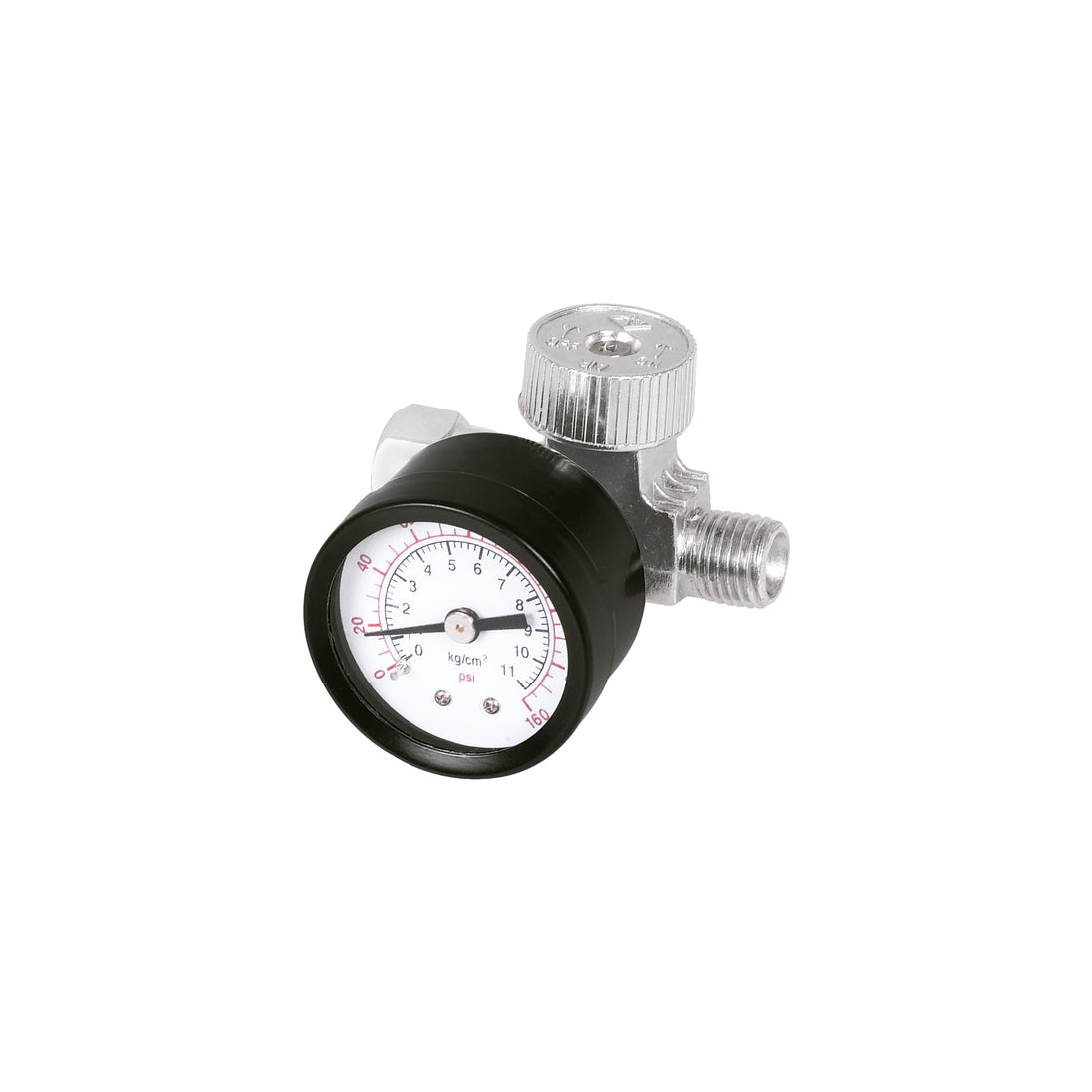 REGU-1/4 Regulador de aire con manómetro, cuerda 1/4" NPT, TRUPER