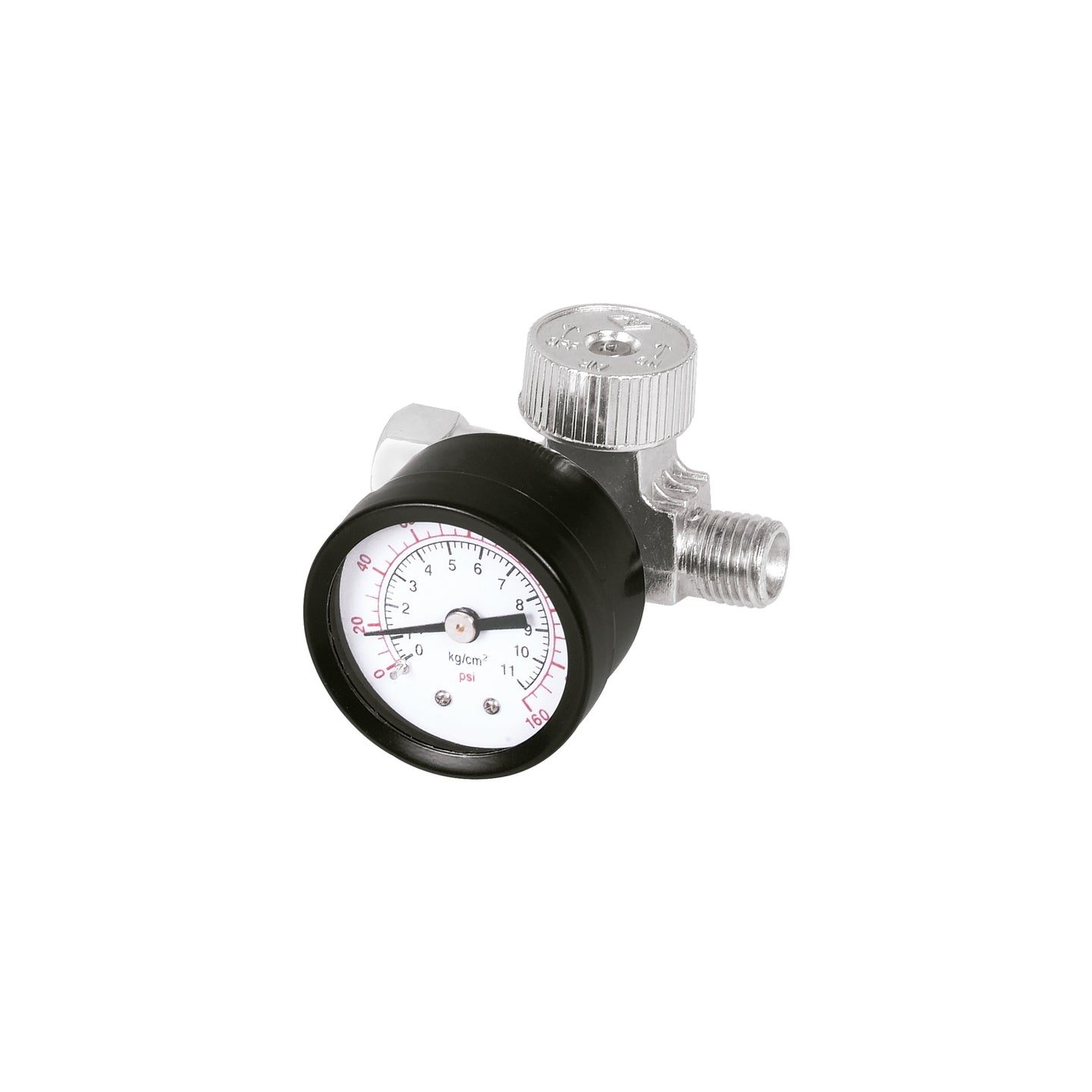 REGU-1/4 Regulador de aire con manómetro, cuerda 1/4" NPT, TRUPER