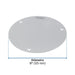 Rejilla Ciega Acero Inoxidable 5" Foset REJI-5C | Calibre 16