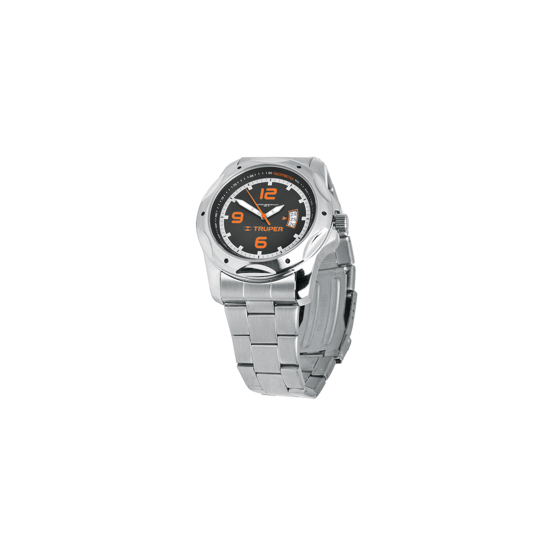 REL-PC-3 Reloj para caballero, acero inoxidable, Truper