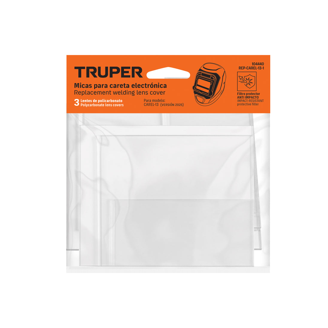Filtro Anti Impacto Truper CAREL-13 REP-CAREL-13-1