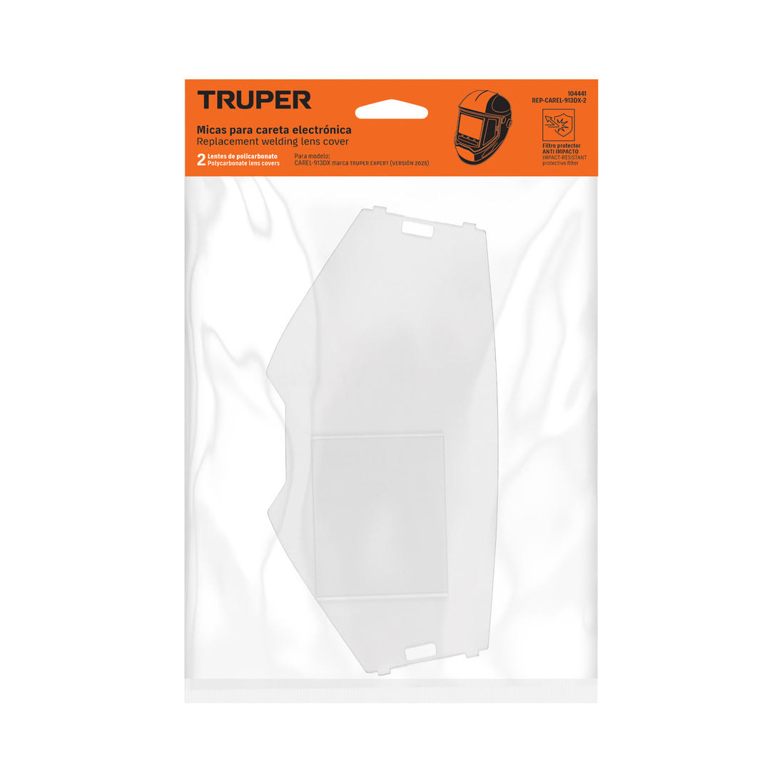 Filtro Protector Truper CAREL-913DX 2025 | Anti Impacto Policarbonato