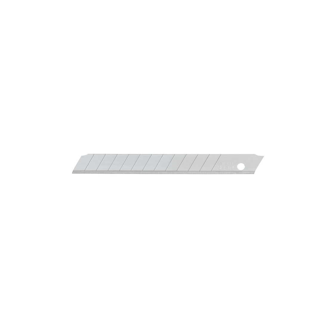 REP-CUT-5 Estuche con 10 cuchillas SK4 de 9 mm para cutter, Truper