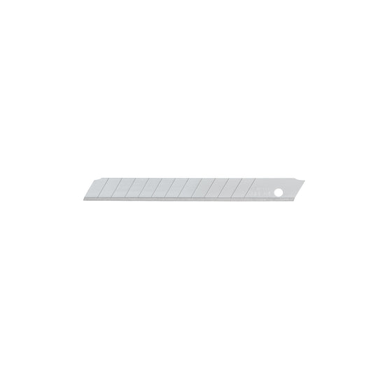 REP-CUT-5 Estuche con 10 cuchillas SK4 de 9 mm para cutter, Truper