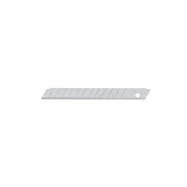 REP-CUT-5 Estuche con 10 cuchillas SK4 de 9 mm para cutter, Truper