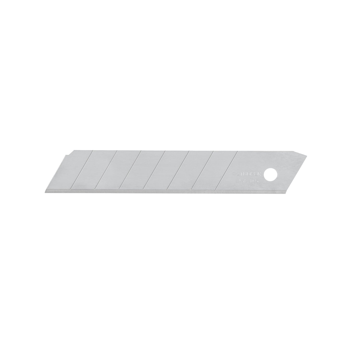 REP-CUT-6 Estuche con 10 cuchillas SK4 de 18 mm para cutter, Truper