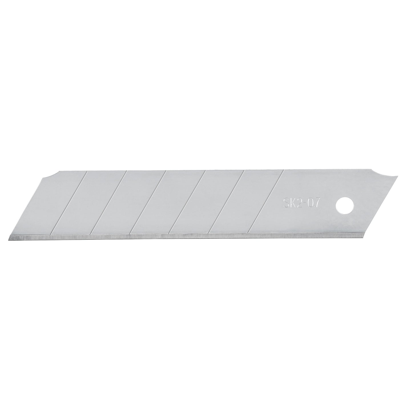 REP-CUT-7X Estuche con 10 cuchillas SK2 de 25 mm para cutter, Expert
