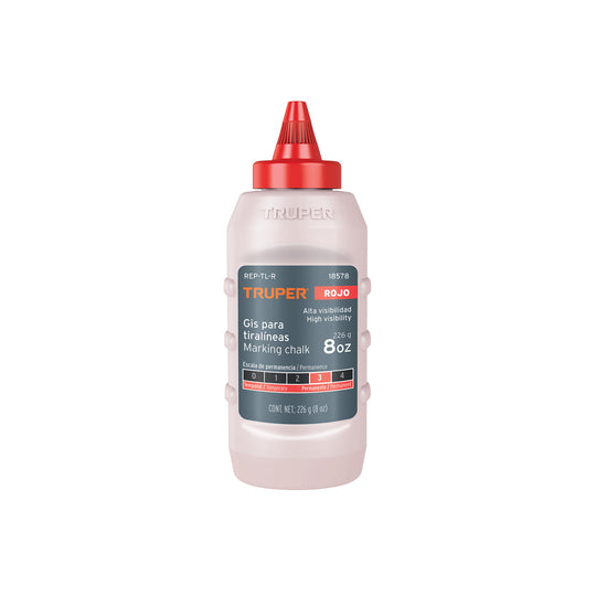 REP-TL-R Gis rojo para tiralíneas, alta visibilidad, 8 oz, Truper