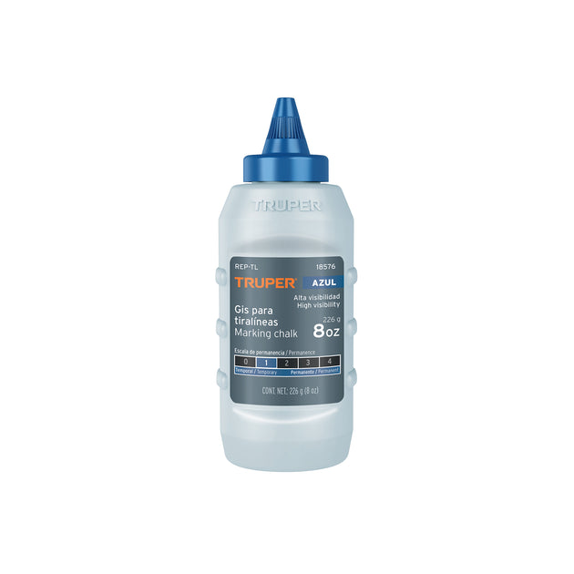 REP-TL Gis azul para tiralíneas, alta visibilidad, 8 oz, Truper