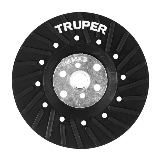 RES-DILI-4-1/2M Respaldo para discos de lija 4-1/2", eje M14, TRUPER
