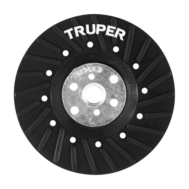 RES-DILI-4-1/2M Respaldo para discos de lija 4-1/2", eje M14, TRUPER