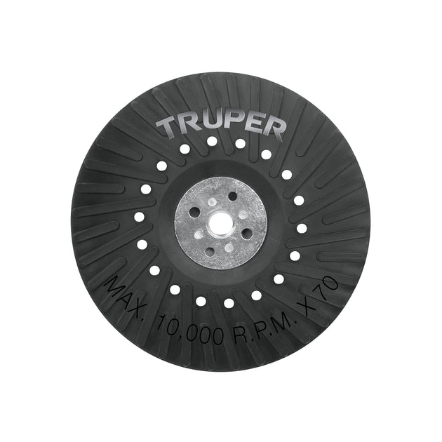 RES-DILI-7M Respaldo para discos de lija 7", eje M14, TRUPER