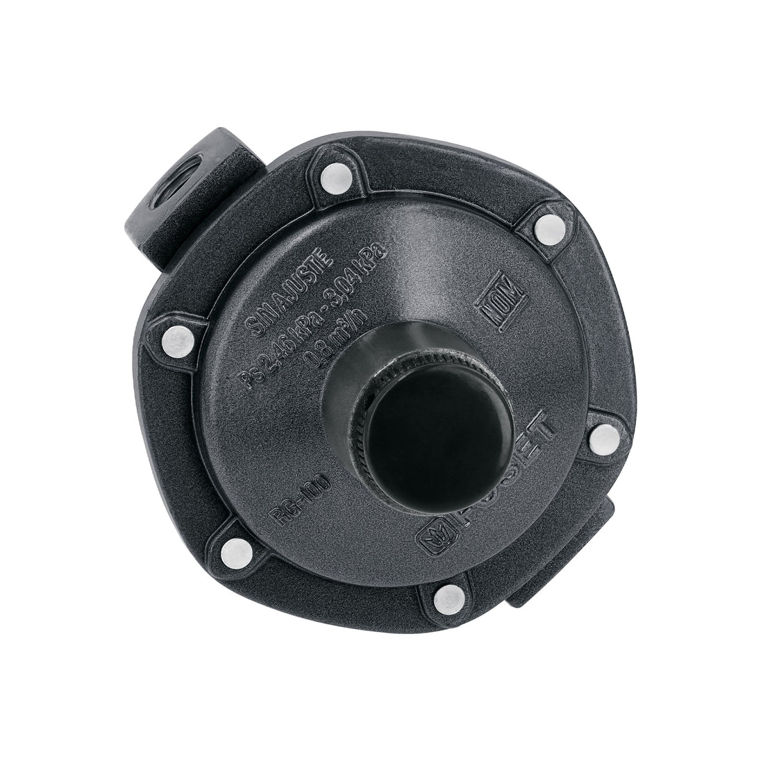 RG-102 Regulador de gas 1 vía, baja presión, FOSET