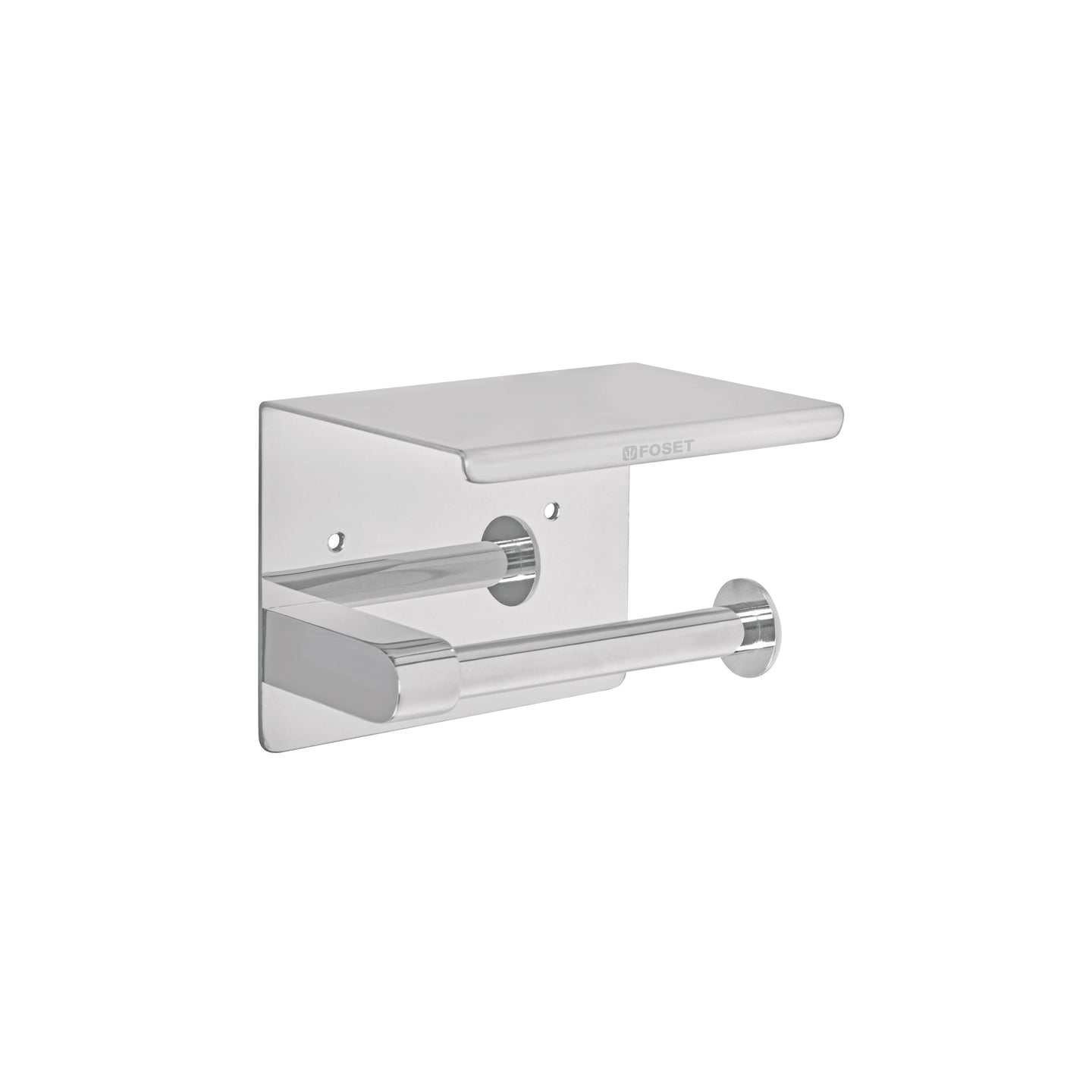 RIA-84 Portarrollo cromo con soporte para celular, FOSET RIVIERA