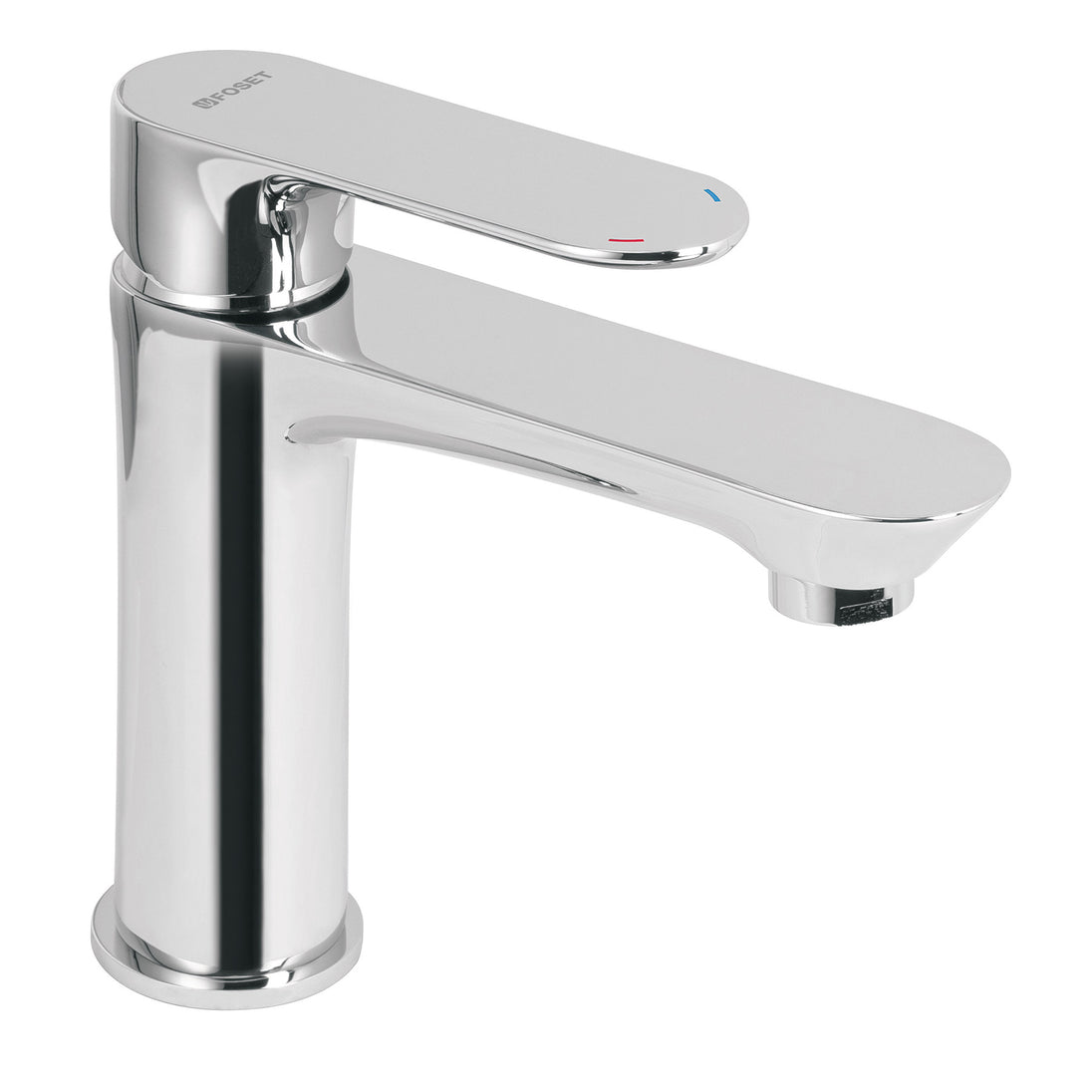 RIM-45 Monomando corto para lavabo, cromo, FOSET RIVIERA