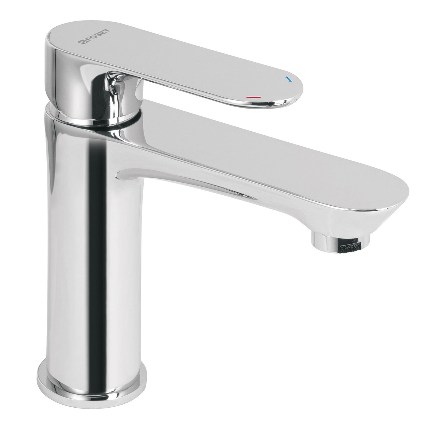 RIM-45 Monomando corto para lavabo, cromo, FOSET RIVIERA