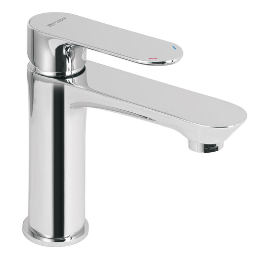 RIM-45 Monomando corto para lavabo, cromo, FOSET RIVIERA