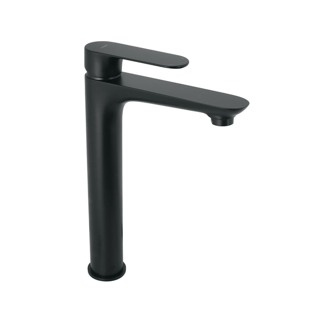 RIM-46M Monomando alto para lavabo, negro, FOSET RIVIERA