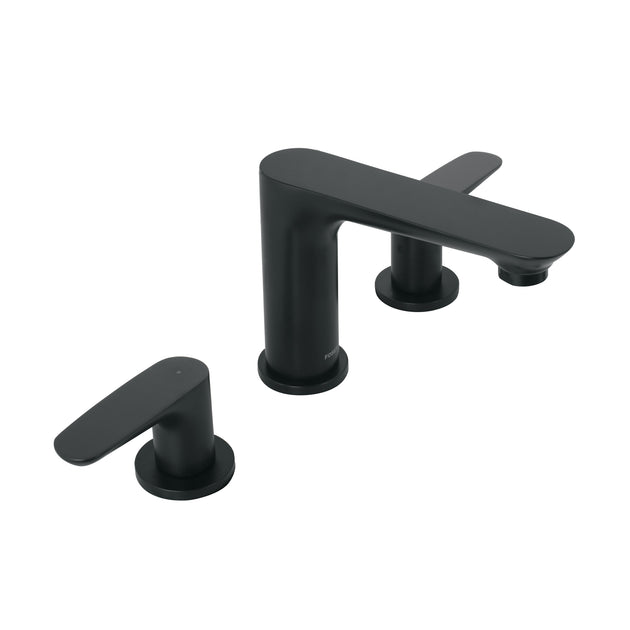 RIM-91M Mezcladora lavabo taladros separados, negro, FOSET RIVIERA