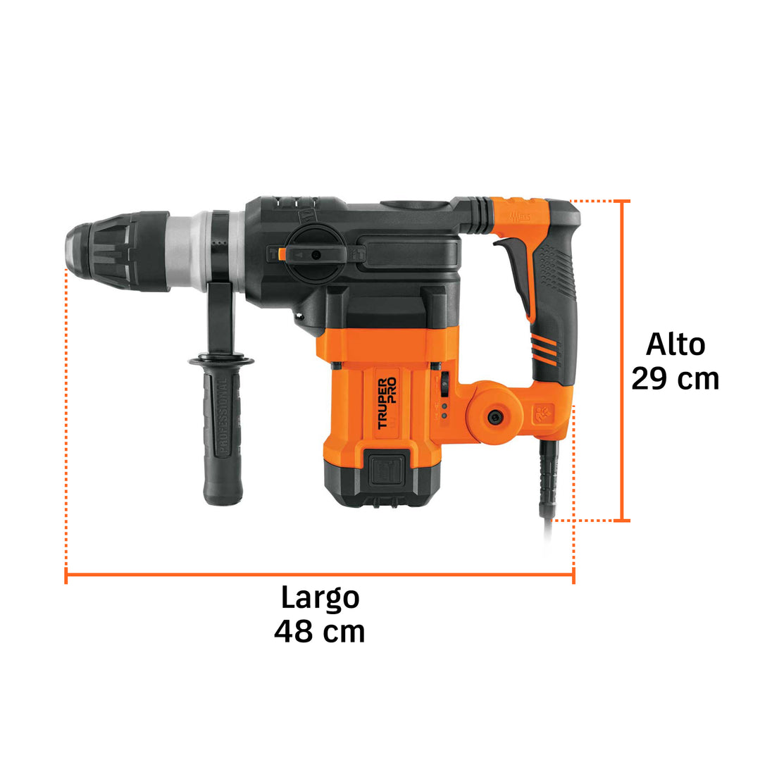 Rotomartillo Truper RMAX-13A SDS Max 13J 1600W | Comprar