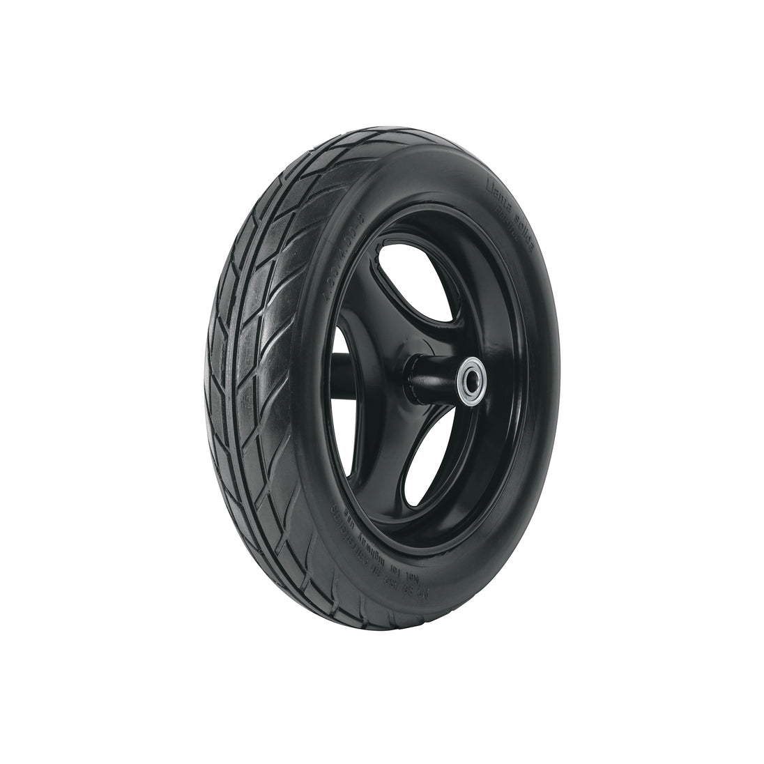 RN-X Llanta completa imponchable 16", incluye eje y baleros