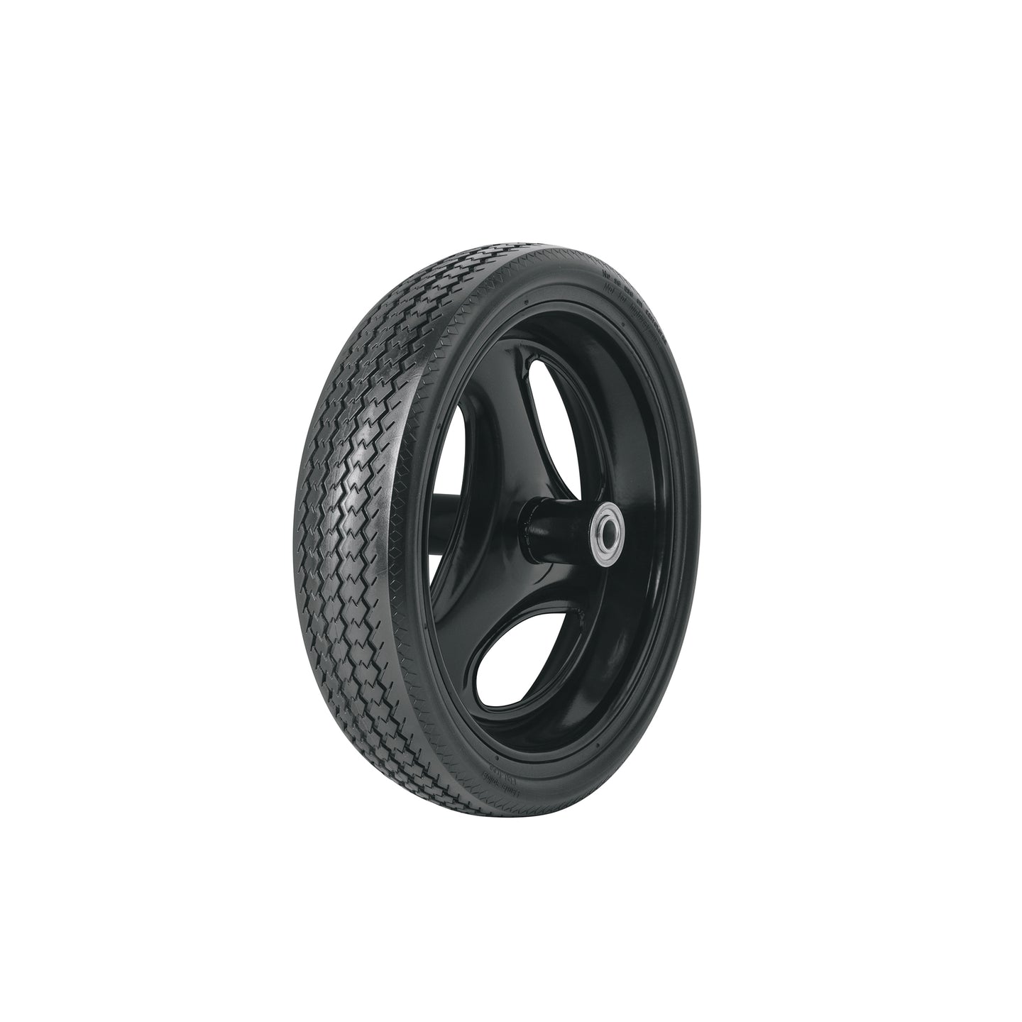 RN-X13 Llanta completa imponchable 13-1/2", incluye eje y baleros