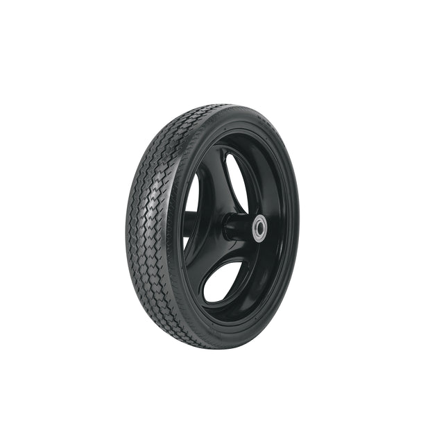 RN-X13 Llanta completa imponchable 13-1/2", incluye eje y baleros