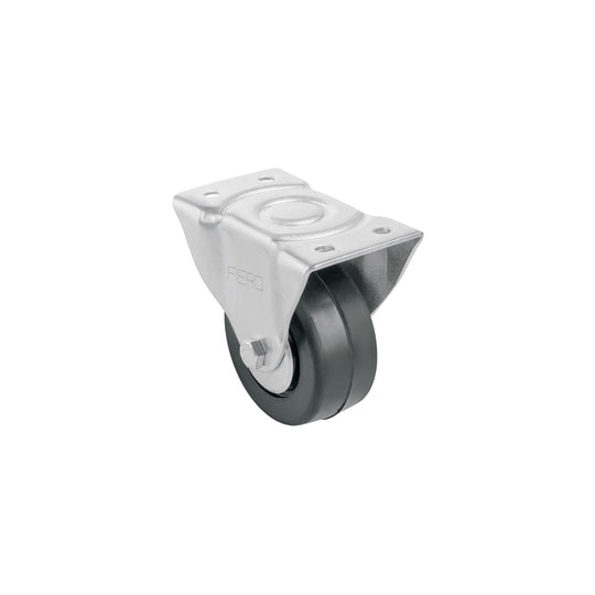RO-114 Rodaja hule 3", placa fija con balero, carga 60 kg, FIERO