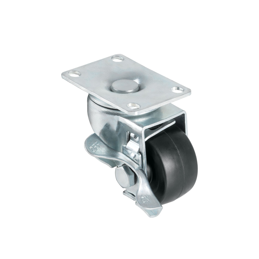 Rueda Giratoria Fiero RO-1511 Hule 2.5" 50kg Placa Giratoria