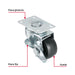Rueda Giratoria Fiero RO-1511 Hule 2.5" 50kg Placa Giratoria