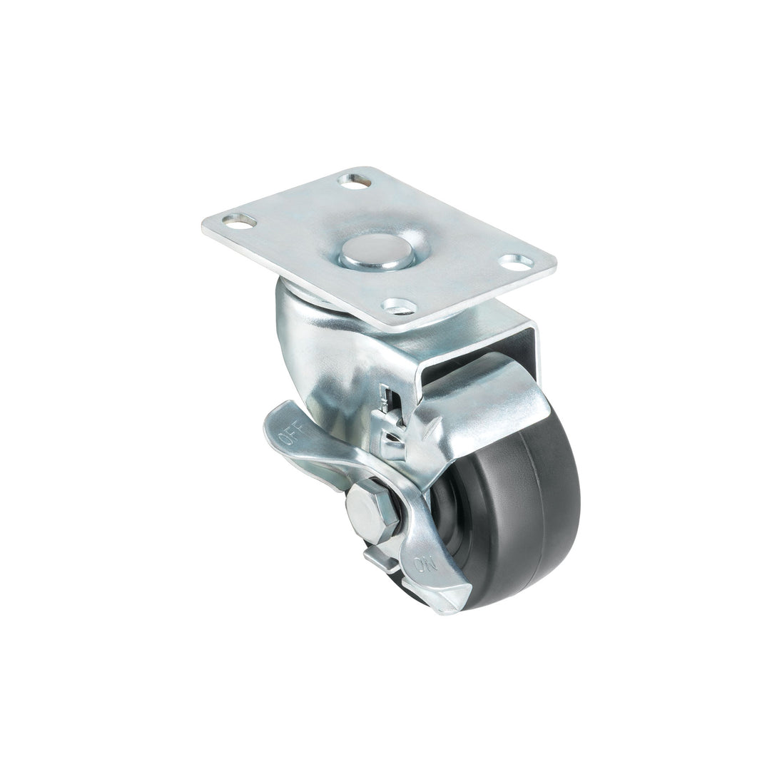 Rueda Giratoria Fiero RO-1514 3" 60 kg | Placa Giratoria Hule